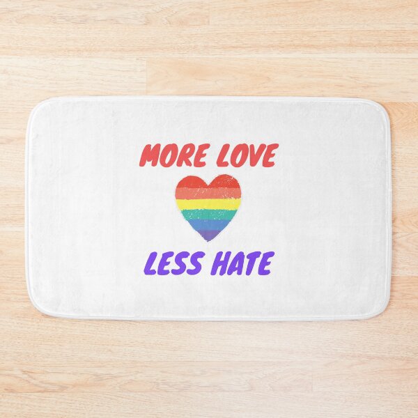 Item preview, More Love, Less Hate designed and sold by Yujububu.