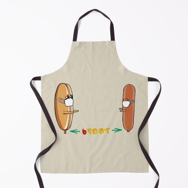 Item preview, Social distancing Hot Dog designed and sold by Huebucket.