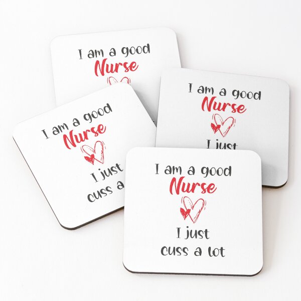 Item preview, I am a good Nurse I just cuss a lot designed and sold by tshirtprod.
