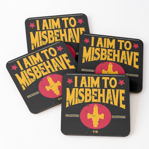 Item preview, I aim to Misbehave T-Shirt designed and sold by leanhngunhubo.