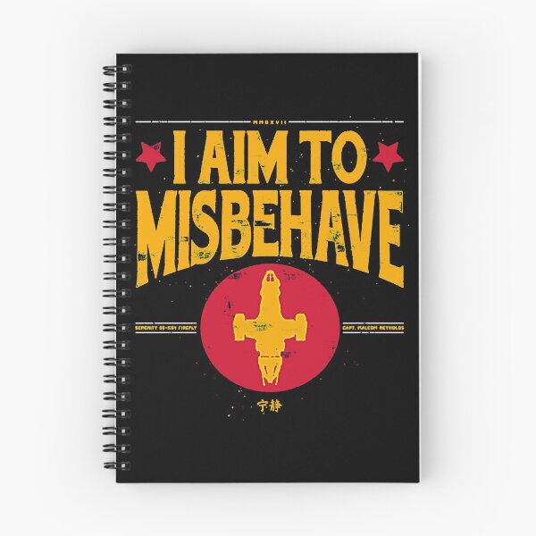 Item preview, I aim to Misbehave T-Shirt designed and sold by leanhngunhubo.
