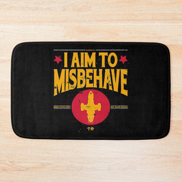 Item preview, I aim to Misbehave T-Shirt designed and sold by leanhngunhubo.