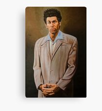 Kramer Seinfeld painting Canvas Print