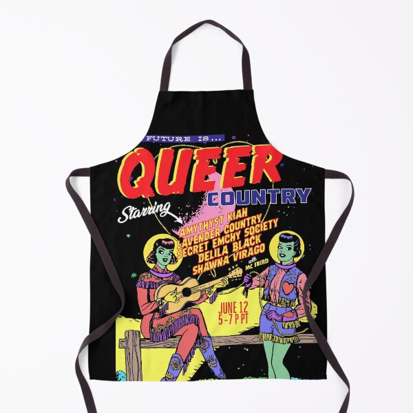 Item preview, The Future is... Queer Country (Space Cowgirls Edition) designed and sold by emchy.