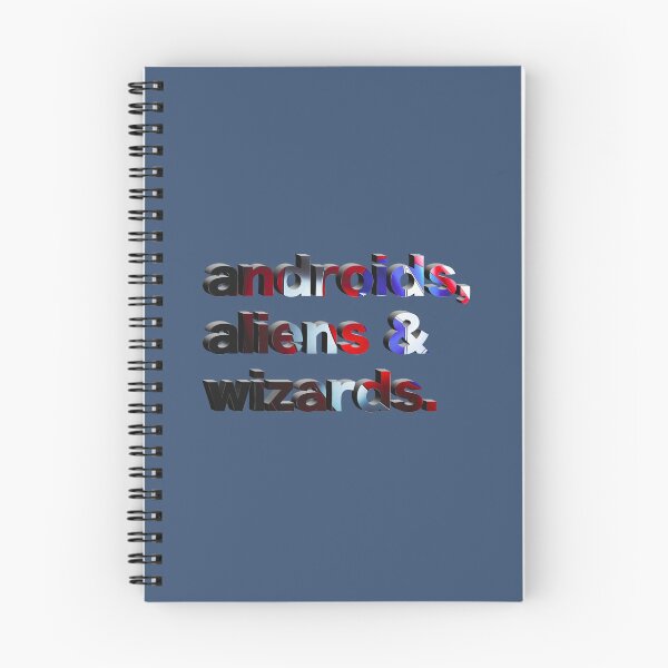 Aperçu de l'œuvre Androids, aliens & wizards créée et vendue par beagleson.