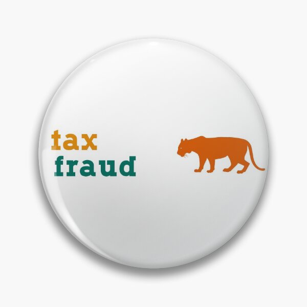 Item preview, tax fraud bumper sticker designed and sold by izziraine.