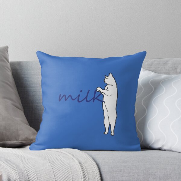 Item preview, white cats print design.  designed and sold by dadamda.