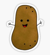 Happy Sweet Potato Sticker