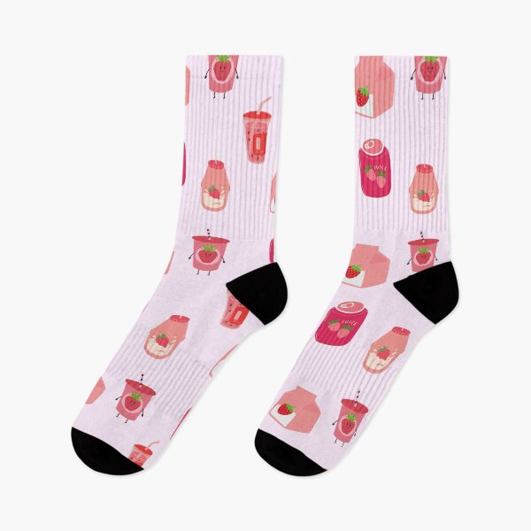 Item preview, Pink aesthetic cute kawaii strawberry pack designed and sold by Faeblehoarder.