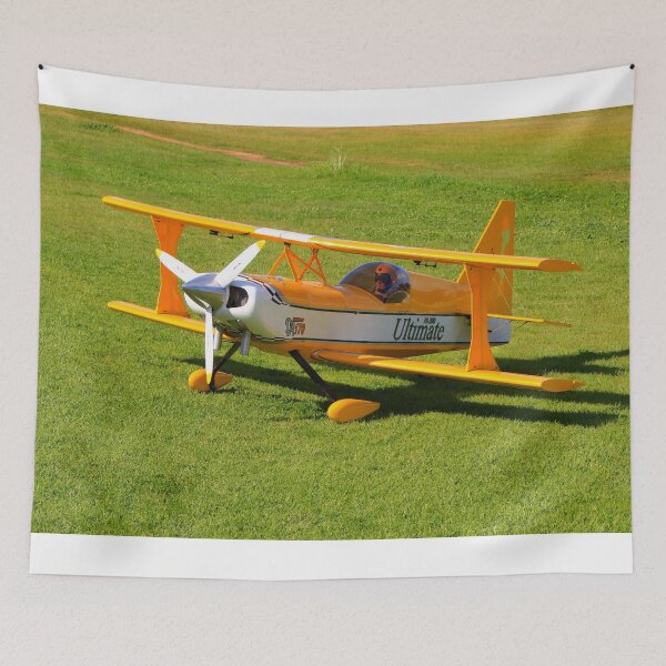 Item preview, Model aircraft yellow and white designed and sold by FranWest.