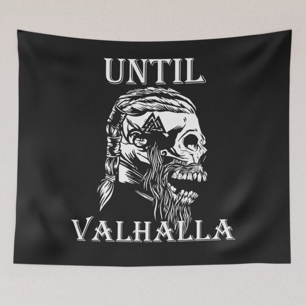 Item preview, Until Valhalla Viking Odin Ragnar Thor Nordic gift  designed and sold by Faulkshop2.