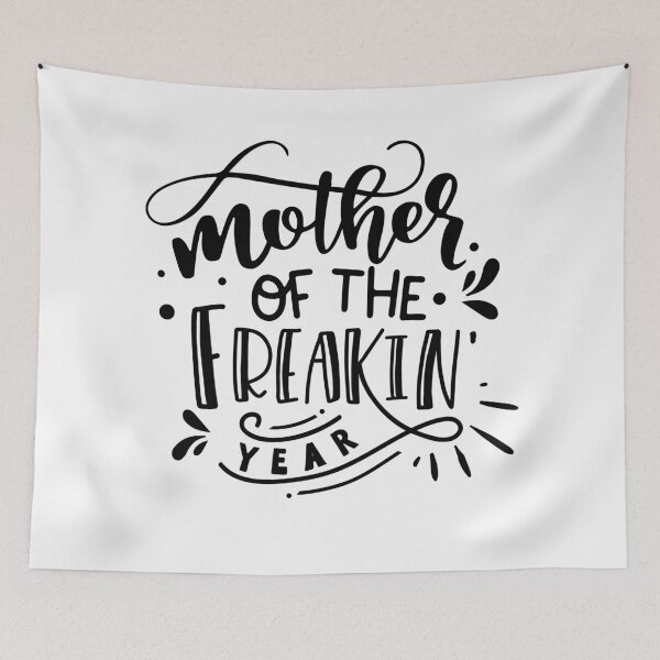 Item preview, Mother Of The Freakin Year  -mom puns designed and sold by shivani21061993.