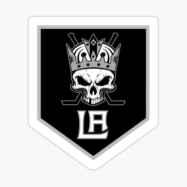 LA KINGS Crown Los Angeles Hockey Sports Sticker Decal