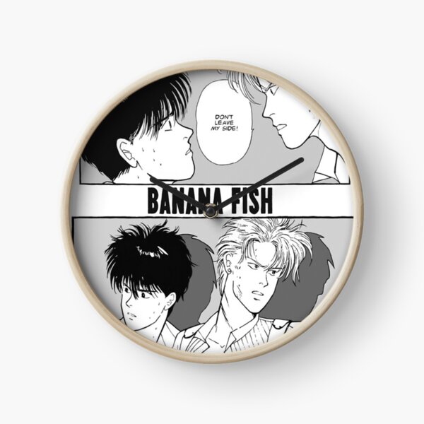 Banana Fish Clocks Redbubble