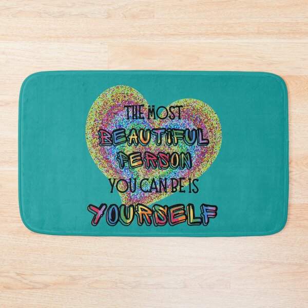 Item preview, The Most Beautiful Person You Can Be is Yourself designed and sold by BeceroCreations.