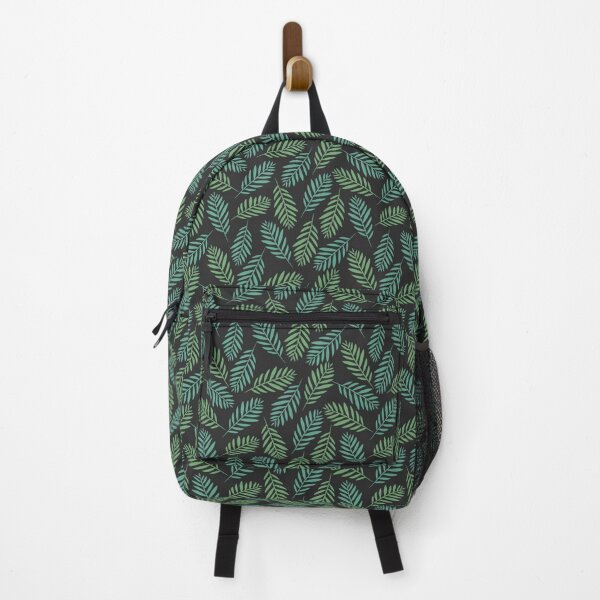 Item preview, Simple Leaf Pattern On Black designed and sold by Sajuade.