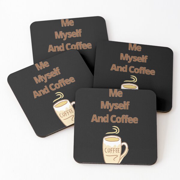 Item preview, Me myself and coffee  designed and sold by latiadesigns.