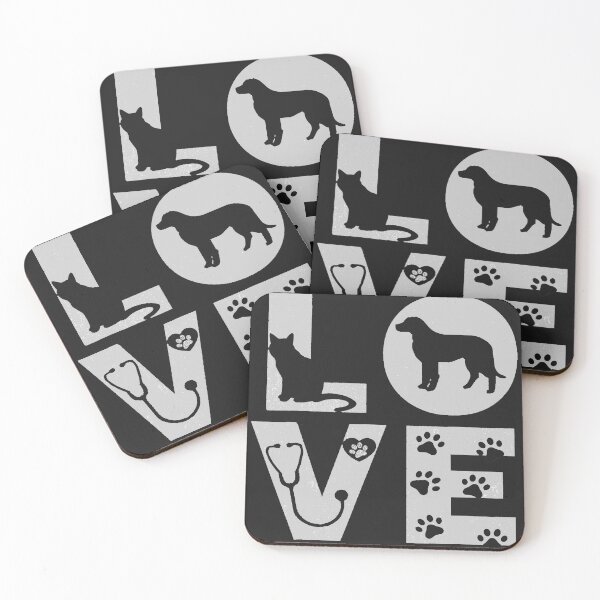 Item preview, Vet Tech Love Animals Veterinarian Tech Distressed designed and sold by Faulkshop2.