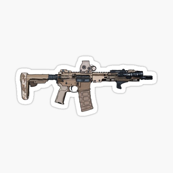 Weapons Decals & Stickers