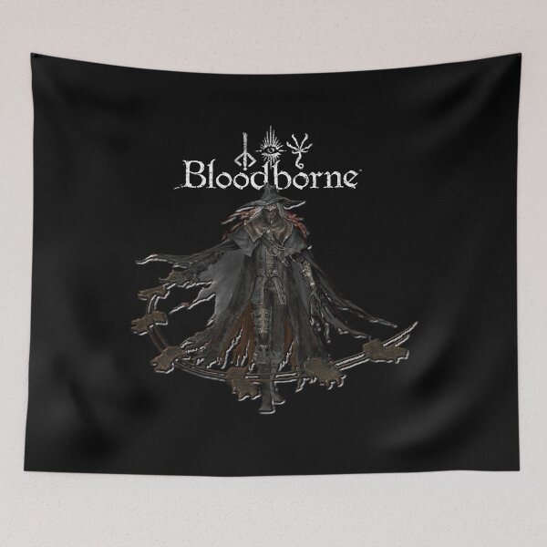 Item preview, Bloodborne's Gift Blood-Drunk Hunter designed and sold by GildaSekiroTees.