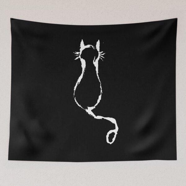 Item preview, Black and white kitty designed and sold by Markus May.