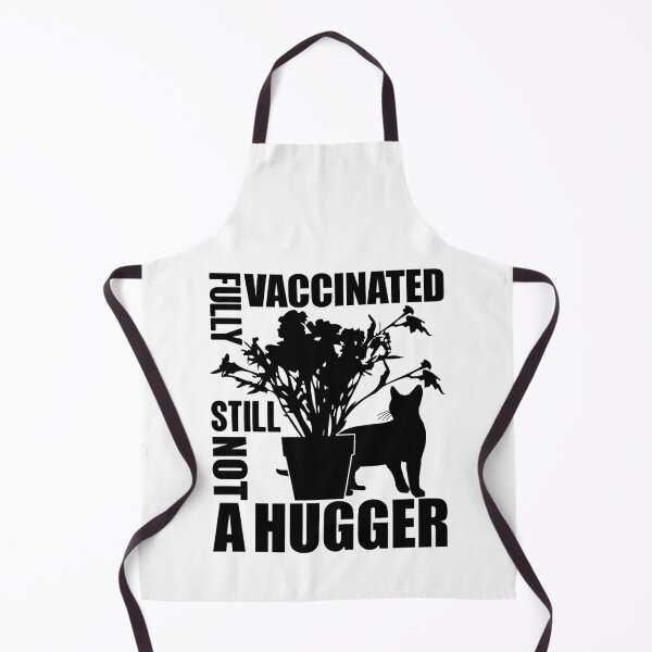 Item preview, Fully Vaccinated Still Not A Hugger | Social Distance Champ designed and sold by GravitiTees.