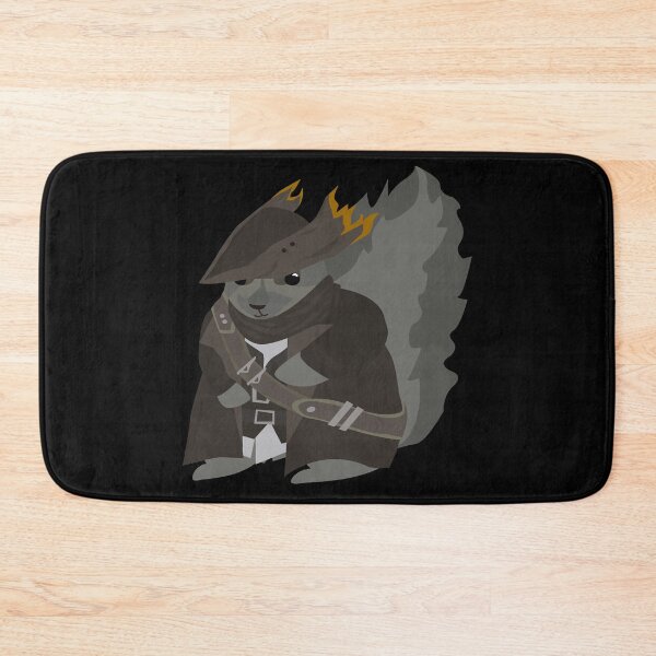 Item preview, Bloodborne's Gift Hunter Squirrel designed and sold by GildaSekiroTees.