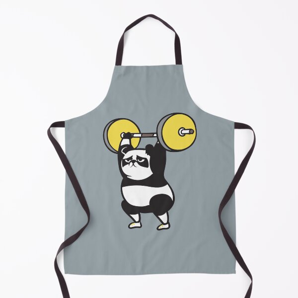 Item preview, The snatch weightlifting Panda designed and sold by Huebucket.
