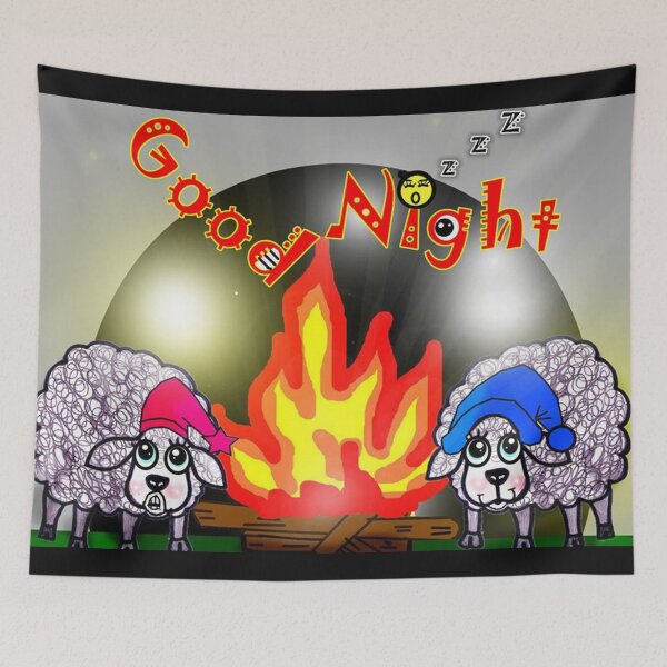 Item preview, Sheep - Good night  designed and sold by Shirley cute art .
