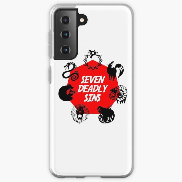 seven deadly sins Coque souple Samsung Galaxy