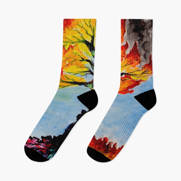 Item preview, The burning tree  designed and sold by CurlyCreation.