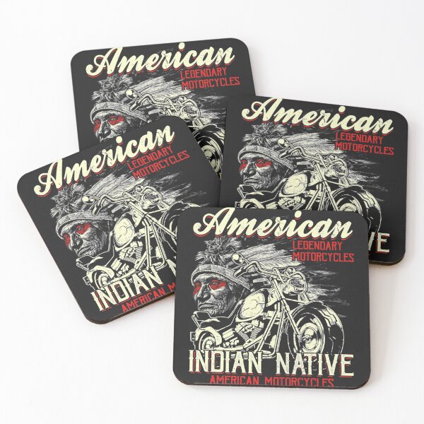 Item preview, Vintage American Motorcycle Indian for Old Biker Gifts designed and sold by Faulkshop2.
