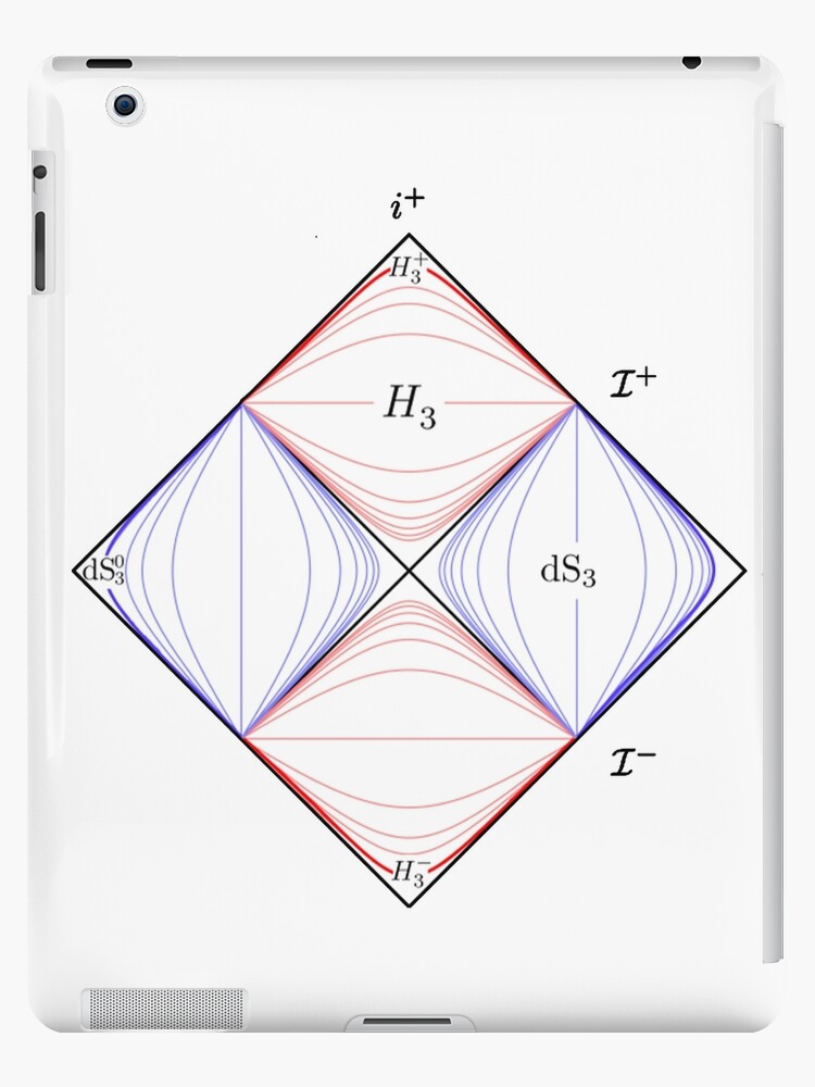 Funda y vinilo para iPad «diagrama de penrose, relatividad general y  física» de NoetherSym | Redbubble