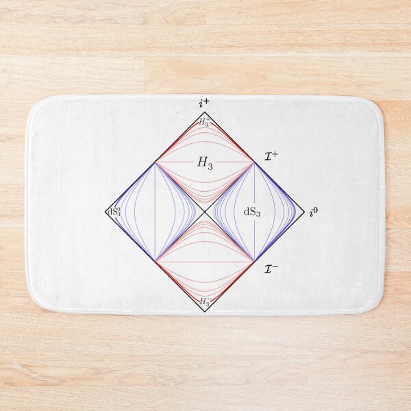 Item preview, penrose diagram, general relativity and physics designed and sold by NoetherSym.