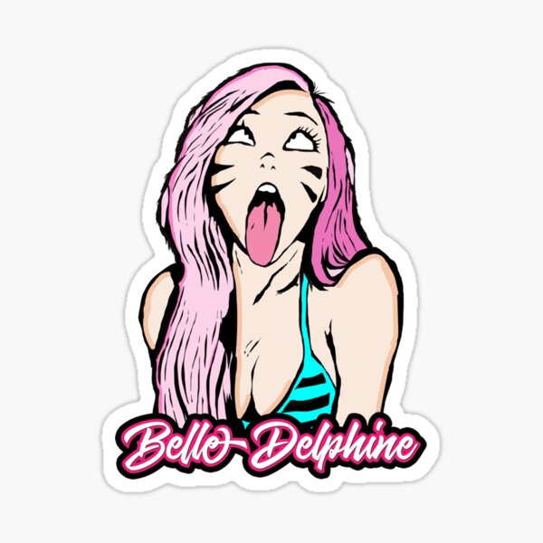 Belle Delphine Stickers.