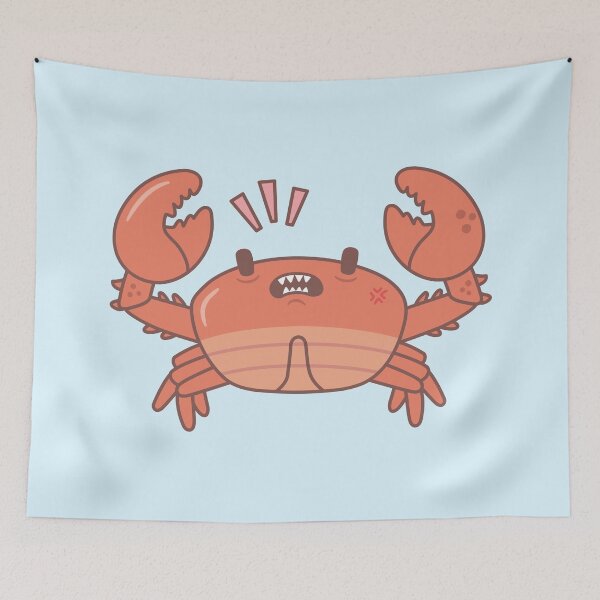 Item preview, Crabby Crab Doodle designed and sold by rustydoodle.