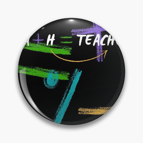 Item preview, Colorful Math Sign Teacher Professional Design designed and sold by fosterahope.