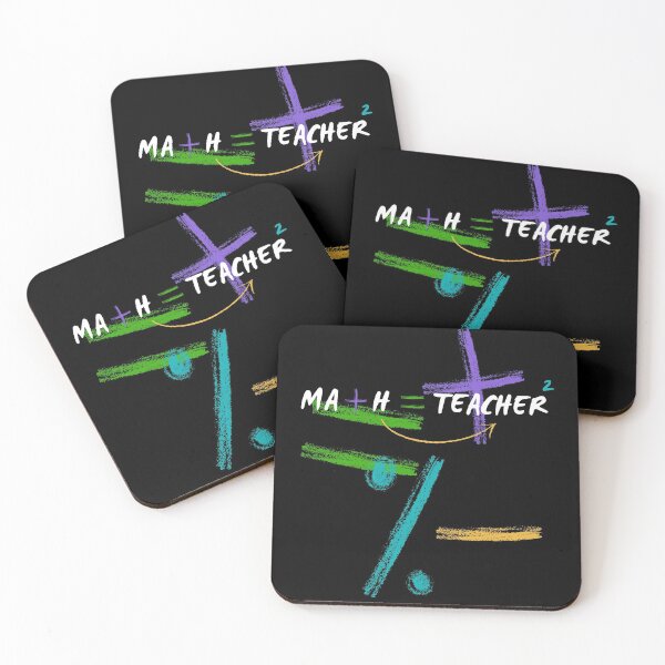 Item preview, Colorful Math Sign Teacher Professional Design designed and sold by fosterahope.