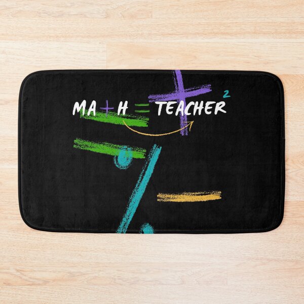 Item preview, Colorful Math Sign Teacher Professional Design designed and sold by fosterahope.