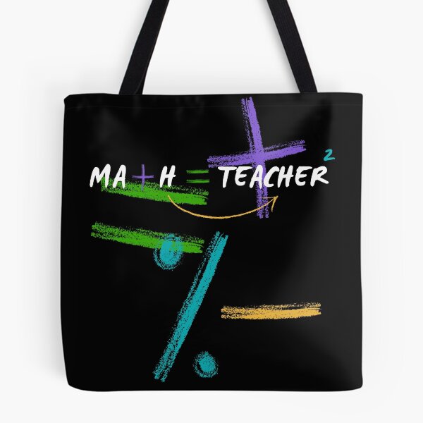Item preview, Colorful Math Sign Teacher Professional Design designed and sold by fosterahope.