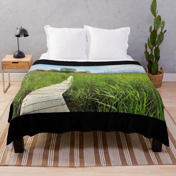 Item preview, Wooden Walkway Across Wetland designed and sold by jojobob.