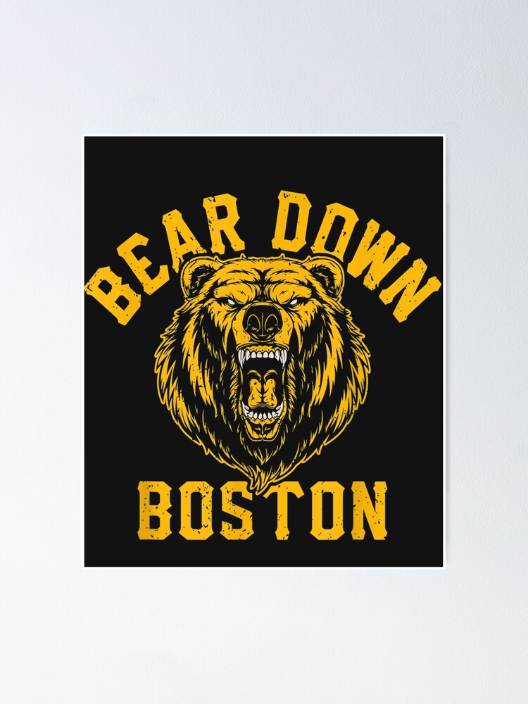 Boston Bruins hockey fear the bear circle logo shirt, hoodie, sweater, long  sleeve and tank top