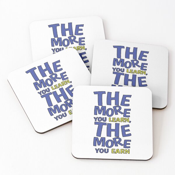 Item preview, The More You Learn The More You Earn designed and sold by offtza.