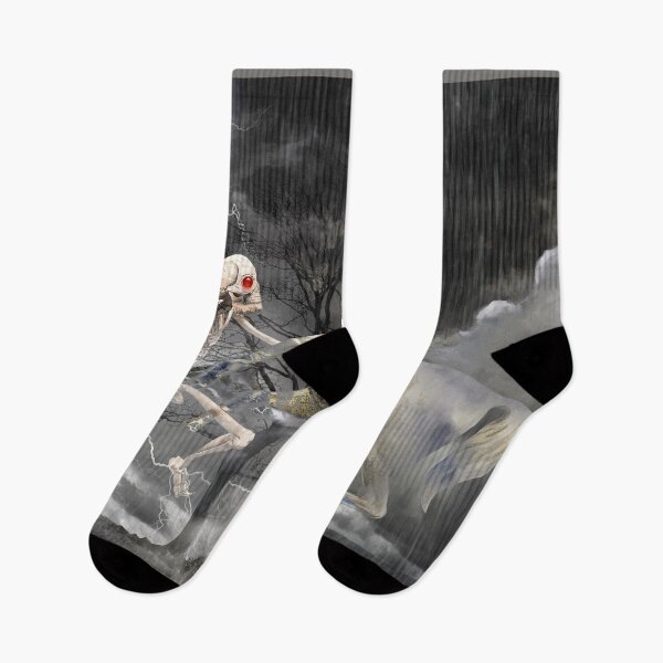 Item preview, The horse and the skeleton on a stormy day designed and sold by Astralia.