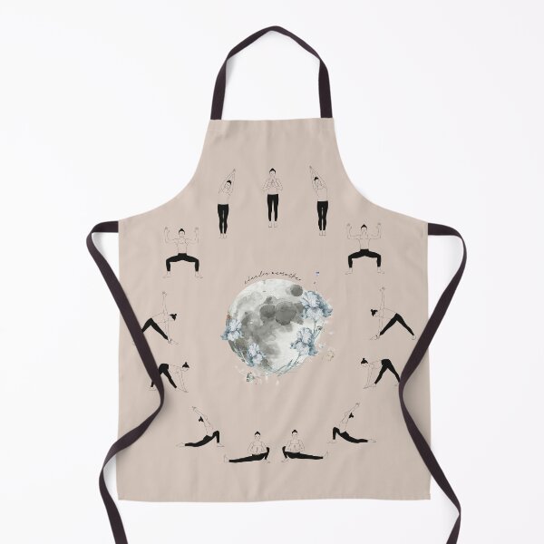 Item preview, Moon Salutation Yoga Sequence | Chandra Namaskar designed and sold by Sadhana Design Studio.