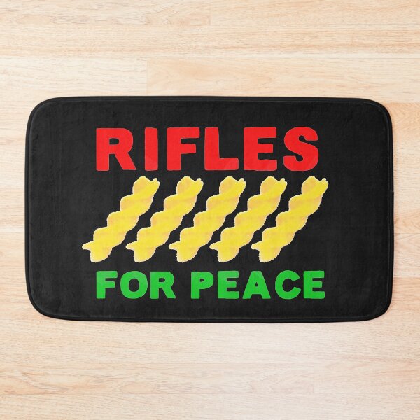 Item preview, Rifles for Peace funny fusili pasta designed and sold by DesignsofNote.