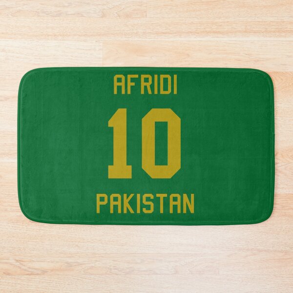 Item preview, Shahid Afridi | 10 | Pakistan Cricket Jersey designed and sold by CHAMPION WARRIOR.