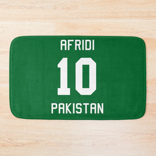 Item preview, Shahid Afridi | 10 | Pakistan Cricket Jersey designed and sold by CHAMPION WARRIOR.