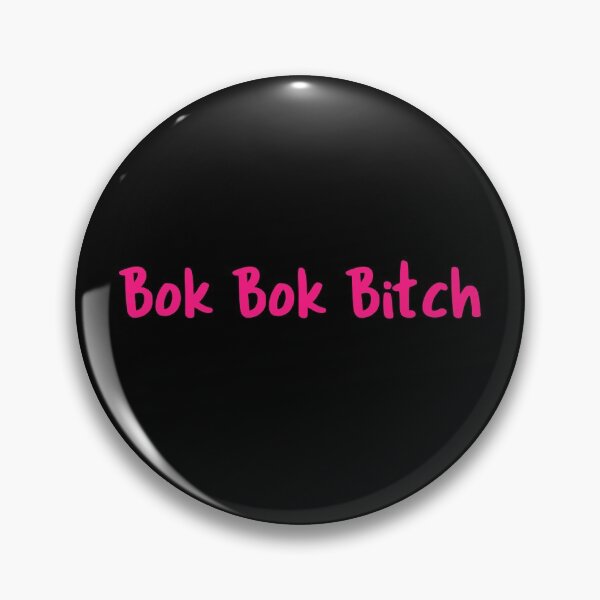 Item preview, Bok Bok Bitch -Crazy Rich Asians Design in PinkText- because Chickens are Bitches! designed and sold by katiekendall.