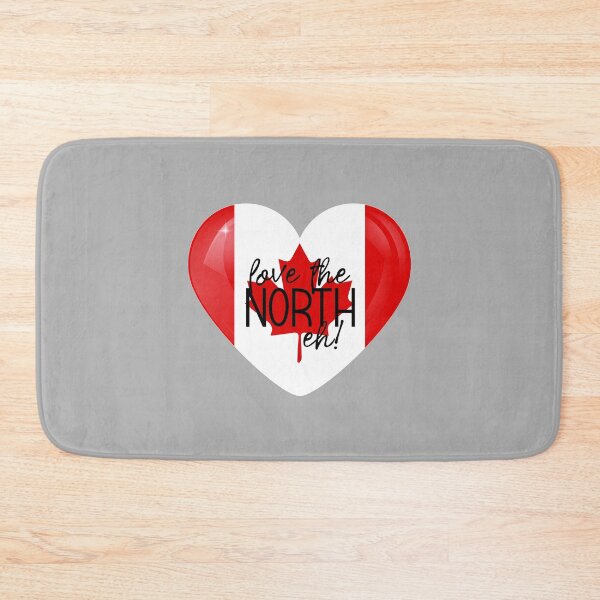 Item preview, Love the North, Eh! (on grey) designed and sold by PawsitiveMum.